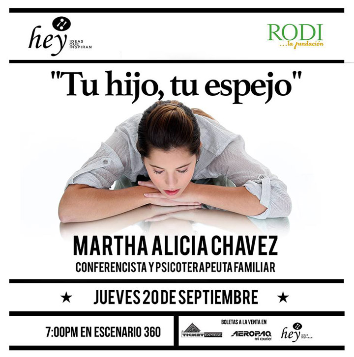 “Tu hijo, tu espejo” con Martha Alicia Chávez
